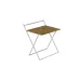Стол трансформер Компакт 1 Ferrum-decor 750x790x720 Белый металл ДСП Дуб Артизан 16 мм (KOM113)