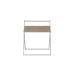Стол трансформер Компакт 1 Ferrum-decor 750x790x720 Белый металл ДСП Дуб Сан-Марино 16 мм (KOM109)