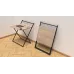 Стол трансформер Компакт 1 Ferrum-decor 750x790x720 Черный металл ДСП Дуб Сонома 16 мм (KOM104)