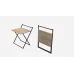Стол трансформер Компакт 1 Ferrum-decor 750x790x720 Черный металл ДСП Дуб Сонома 16 мм (KOM104)