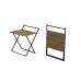 Стол трансформер Компакт 1 Ferrum-decor 750x790x720 Черный металл ДСП Дуб Артизан 16 мм (KOM106)