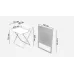 Стол трансформер Компакт 2 Ferrum-decor 750x790x720 Белый металл ДСП Белый 16 мм (KOM208) Стол трансформер Компакт 2 Ferrum-decor 750x790x720 Белый металл ДСП Белый 16 мм (KOM208)
