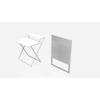 Стол трансформер Компакт 2 Ferrum-decor 750x790x720 Белый металл ДСП Белый 16 мм (KOM208) Стол трансформер Компакт 2 Ferrum-decor 750x790x720 Белый металл ДСП Белый 16 мм (KOM208)