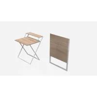 Стол трансформер Компакт 2 Ferrum-decor 750x790x720 Белый металл ДСП Дуб Сонома 16 мм (KOM211) Стол трансформер Компакт 2 Ferrum-decor 750x790x720 Белый металл ДСП Дуб Сонома 16 мм (KOM211)