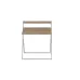 Стол трансформер Компакт 2 Ferrum-decor 750x790x720 Белый металл ДСП Дуб Сан-Марино 16 мм (KOM209)
