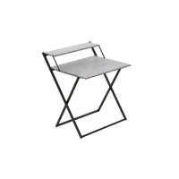 Стол трансформер Компакт 2 Ferrum-decor 750x790x720 Белый металл ДСП Бетон 16 мм (KOM214) Стол трансформер Компакт 2 Ferrum-decor 750x790x720 Белый металл ДСП Бетон 16 мм (KOM214)