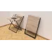 Стол трансформер Компакт 2 Ferrum-decor 750x790x720 Черный металл ДСП Дуб Сонома 16 мм (KOM204)