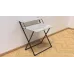 Стол трансформер Компакт 2 Ferrum-decor 750x790x720 Черный металл ДСП Бетон 16 мм (KOM207)