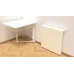 Стол-книжка трансформер Орион 1 Ferrum-decor 750x810x730 Белый металл ДСП Белый 16 мм (ORI108)