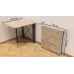 Стол-книжка трансформер Орион 1 Ferrum-decor 750x810x730 Белый металл ДСП Дуб Сонома 16 мм (ORI111)