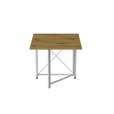 Стол-книжка трансформер Орион 1 Ferrum-decor 750x810x730 Белый металл ДСП Дуб Артизан 16 мм (ORI113) Стол-книжка трансформер Орион 1 Ferrum-decor 750x810x730 Белый металл ДСП Дуб Артизан 16 мм (ORI113)