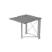 Стол-книжка трансформер Орион 1 Ferrum-decor 750x810x730 Белый металл ДСП Бетон 16 мм (ORI114) Стол-книжка трансформер Орион 1 Ferrum-decor 750x810x730 Белый металл ДСП Бетон 16 мм (ORI114)