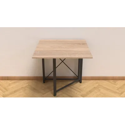 Стол-книжка трансформер Орион 1 Ferrum-decor 750x810x730 Черный металл ДСП Дуб Сонома 16 мм (ORI104) Стол-книжка трансформер Орион 1 Ferrum-decor 750x810x730 Черный металл ДСП Дуб Сонома 16 мм (ORI104)