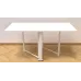 Стол-книжка трансформер Орион 2 Ferrum-decor 750x1520x730 Белый металл ДСП Белый 16 мм (ORI208)