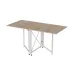 Стол-книжка трансформер Орион 2 Ferrum-decor 750x1520x730 Белый металл ДСП Дуб Сан-Марино 16 мм (ORI209) Стол-книжка трансформер Орион 2 Ferrum-decor 750x1520x730 Белый металл ДСП Дуб Сан-Марино 16 мм (ORI209)