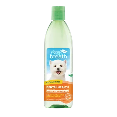 Добавка в воду с Омега 3 и 6 уход за полостью рта собак Tropiclean Fresh Breath Oral Care 473 мл Добавка в воду с Омега 3 и 6 уход за полостью рта собак Tropiclean Fresh Breath Oral Care 473 мл