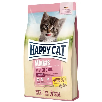 Сухой корм для котят с птицей Happy Cat Minkas Kitten Care 1.5 кг