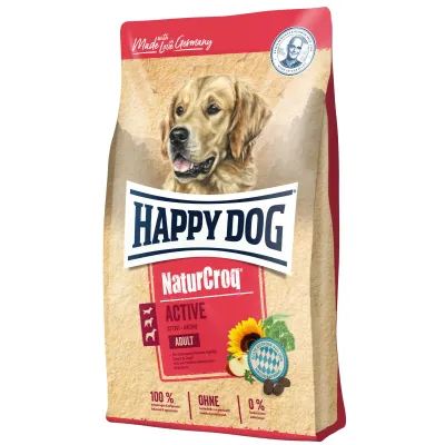 Корм сухой Happy Dog Premium NaturCroq Active для собак 15 кг (60530) Корм сухой Happy Dog Premium NaturCroq Active для собак 15 кг (60530)