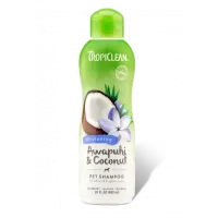 Шампунь отбеливающий для собак и кошек с белой светлой шерстью Tropiclean Awapuhi Coconut 592 мл (202481)
