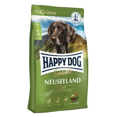 Корм для собак с чувствительным пищеварением Happy Dog Neuseeland с мясом ягненка и рисом 4 кг