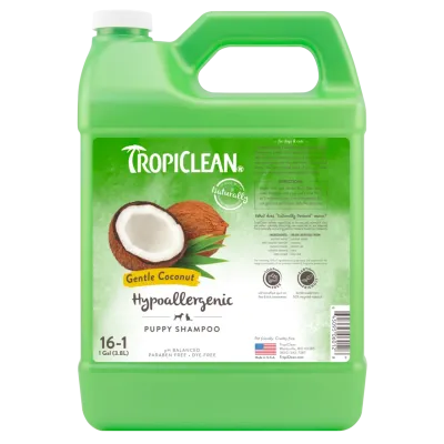 Шампунь TropiClean Gentle Coconut Pet гипоалергенный с ароматом нежного кокоса 3,8 л 060128
