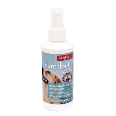 Спре для зубів та ясен собак та кішокй Candioli DentalPet 125 мл Спре для зубів та ясен собак та кішокй Candioli DentalPet 125 мл