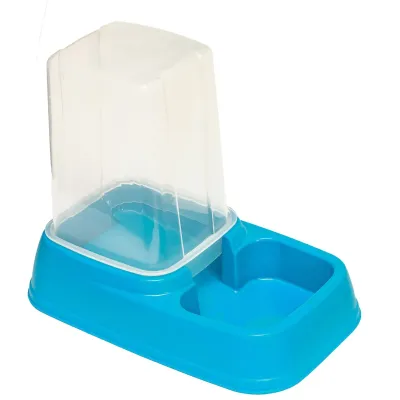 Диспенсер для корма и воды Georplast 33,5х20х27,5 см Голубой 10091