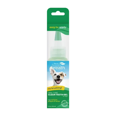 Гель паста для чистки зубов собак и щенков Свежее дыхание Tropiclean Clean Teeth Gel - 118 мл