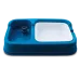 Диспенсер для корму та води GeorPlast 20х13,5х19 см Синьо-білий