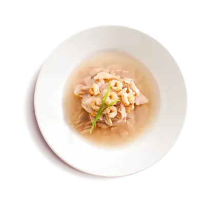 Корм влажный Cherie Signature Gravy Mix Tuna & Shrimp для кошек с кусочками тунца и креветок в соусе 80 г Корм влажный Cherie Signature Gravy Mix Tuna & Shrimp для кошек с кусочками тунца и креветок в соусе 80 г
