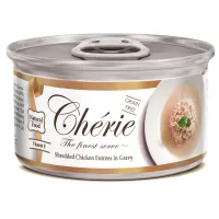 Корм влажный для кошек Cherie Signature Gravy Chiken с нежными кусочками мяса курицы в соусе 80 г Корм влажный для кошек Cherie Signature Gravy Chiken с нежными кусочками мяса курицы в соусе 80 г