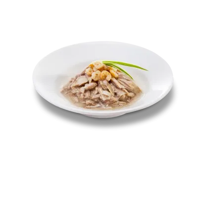 Корм влажный для кошек Cherie Hairball Control Tuna & Shrimp с тунцом и креветками контроль комков шерсти 80 г Корм влажный для кошек Cherie Hairball Control Tuna & Shrimp с тунцом и креветками контроль комков шерсти 80 г