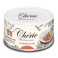 Корм влажный для кошек Cherie Hairball Control Tuna & Shrimp с тунцом и креветками контроль комков шерсти 80 г Корм влажный для кошек Cherie Hairball Control Tuna & Shrimp с тунцом и креветками контроль комков шерсти 80 г
