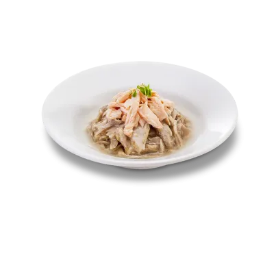 Корм влажный Cherie Hairball Control Tuna & Salmon для кошек с тунцом и лососем контроль комков шерсти 80 г Корм влажный Cherie Hairball Control Tuna & Salmon для кошек с тунцом и лососем контроль комков шерсти 80 г