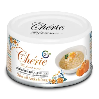 Корм влажный для котов Cherie Urinary Care Chiken & Pumpkin с курицей и тыквой 80 г