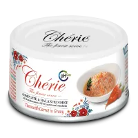 Kорм влажный для котов Cherie Urinary Care Tuna & Carrot с тунцом и морковью 80 г Kорм влажный для котов Cherie Urinary Care Tuna & Carrot с тунцом и морковью 80 г