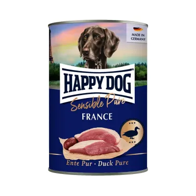 Влажный корм для собак Happy Dog с уткой Sens Ente Pur Ds 800 g