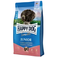 Сухой беззерновой корм для юниоров средних и крупных пород Happy Dog Junior Salmon&Potato 10 кг Сухой беззерновой корм для юниоров средних и крупных пород Happy Dog Junior Salmon&Potato 10 кг