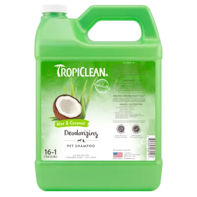 Шампунь Tropiclean Aloe & Coconut 9,5 л 