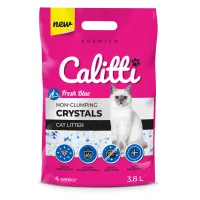 Наполнитель для кошек силикагель Calitti CRYSTALS горная свежесть 3,8 л Наполнитель для кошек силикагель Calitti CRYSTALS горная свежесть 3,8 л