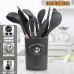 Набір кухонного приладдя Kitchen Set 12 предметів Чорний Набір кухонного приладдя Kitchen Set 12 предметів Чорний