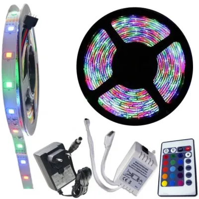 Светодиодная лента с контроллером Light in 3528 RGB на 600LED 5 м 2 шт Светодиодная лента с контроллером Light in 3528 RGB на 600LED 5 м 2 шт