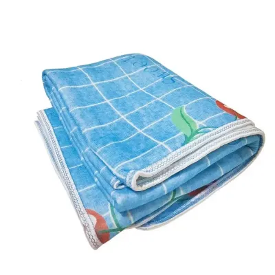 Електропростирадло-покривало Warm Too Cherry Cells 150х170 см Blue