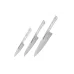 Набор кухонных ножей из 3-х предметов Samura Harakiri Acryl (SHR-0220AW)