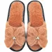 Тапочки женские Sports с бантом Персиковый 40-41 25.5 см
