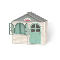 Ігровий Будиночок зі шторками Doloni Toys 02550/15 Біло-Бірюзовий Ігровий Будиночок зі шторками Doloni Toys 02550/15 Біло-Бірюзовий