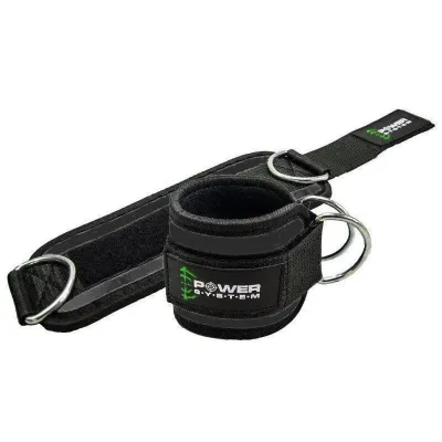 Манжети на щиколотку Power System PS-3460 Ankle Strap Gym Guy Black Манжети на щиколотку Power System PS-3460 Ankle Strap Gym Guy Black