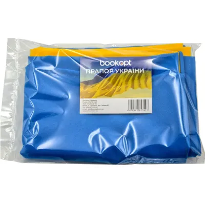 Прапор України Bookopt габардин 90*135 см BK3025