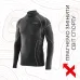 Термокофта з комірцем (лонгслів) X-Tech Maglia Race 3 Munica Lunga lupetto Nero XXL/XXXL Чорна Термокофта з комірцем (лонгслів) X-Tech Maglia Race 3 Munica Lunga lupetto Nero XXL/XXXL Чорна