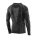 Термокофта (лонгслив) X TECH Maglia Race 3 Munica Lunga giroc Nero L/XL Черная